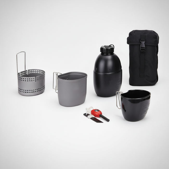 Leichte Aluminium Kochset - FieldBrew