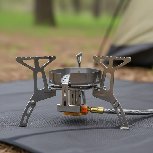 Leichter Edelstahl Campingkocher - PeakBurner