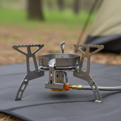 Leichter Edelstahl Campingkocher - PeakBurner