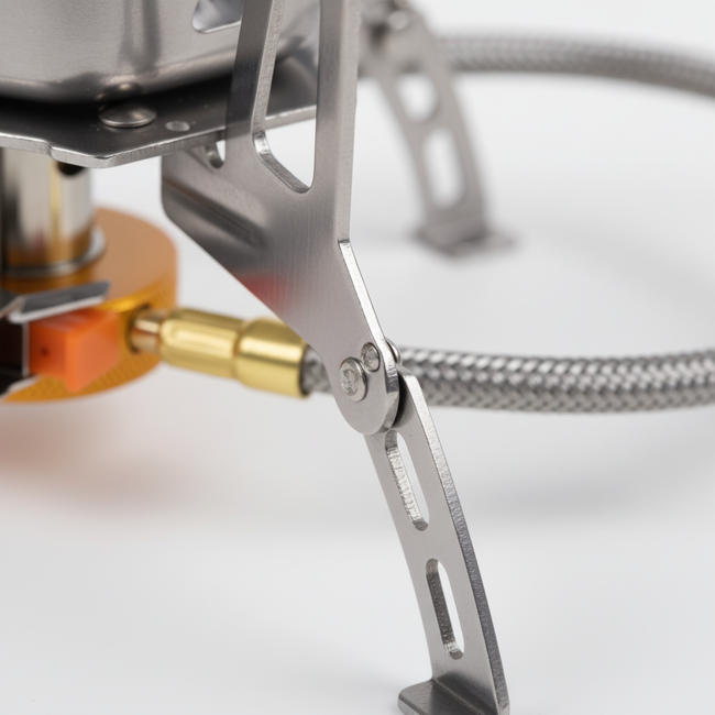 Leichter Edelstahl Campingkocher - PeakBurner