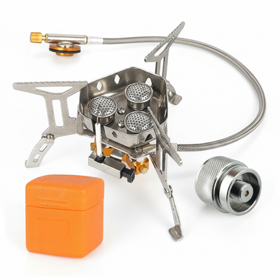 Leichter Edelstahl Campingkocher - PeakBurner