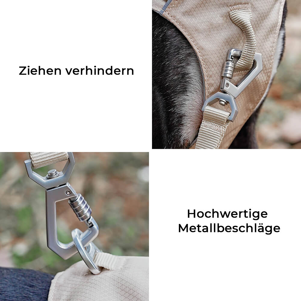 Anti-Trek Hondentuigje met Multi-Functionele Riem - AquaCool