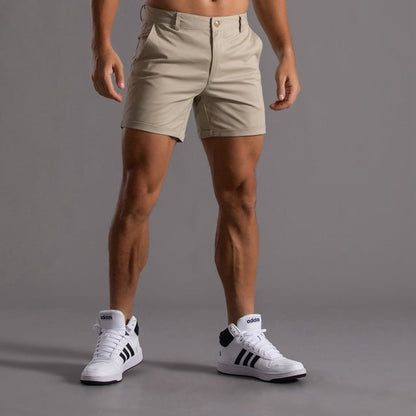 Modieuze Slim-Fit Chino-Shorts voor Heren - Emil