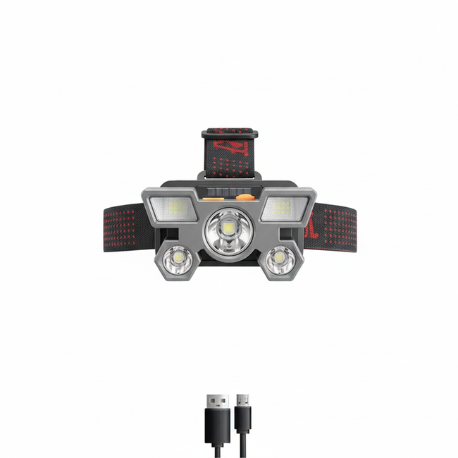 Multimodus Outdoor Sicherheitslampe - Headflux