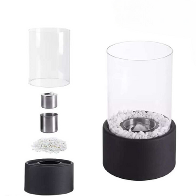 Klassieke Olie Lamp met Open Vlam - Lumora