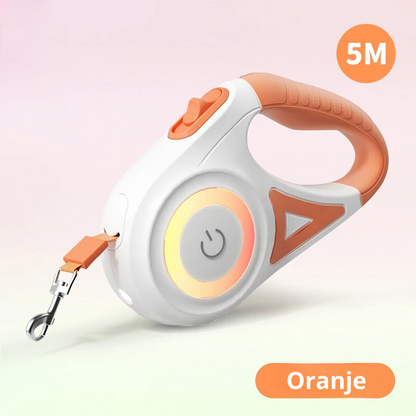 Lichtgevende Hondenriem met Zaklamp - GlowGuard