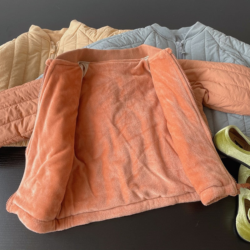 Baby Winterjas met Katoenen Voering – Lio