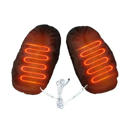 USB-Verwarmde Winter Pantoffels – HeatSwift