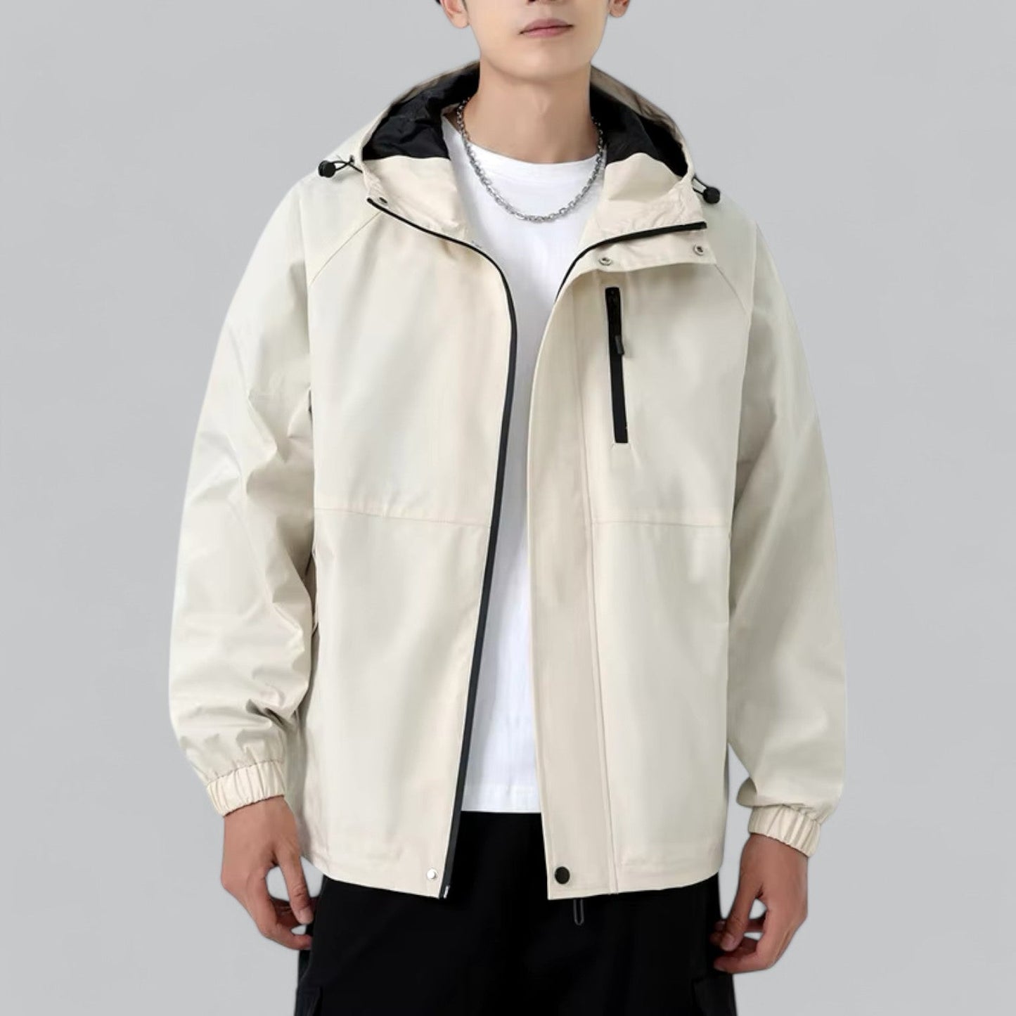 Heren Windjack met Relaxed Fit & Weerbescherming – Damian