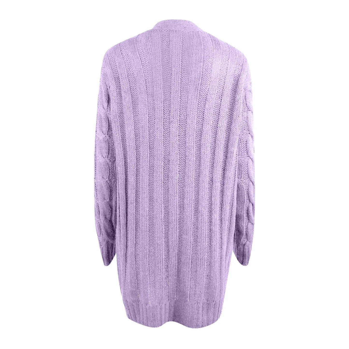 Gebreid Damesvest met Knopen – Noor