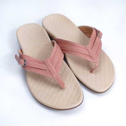 Comfortabele orthopedische teenslippers voor dames - OrthoSommer