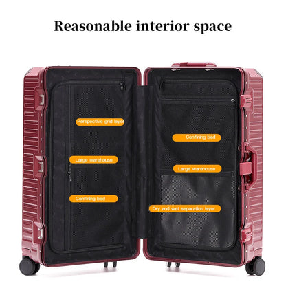 Brede Handgreep Hardcase Koffer – Lissabon