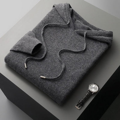 Heren Hoodie van Merinowol – Cassiano