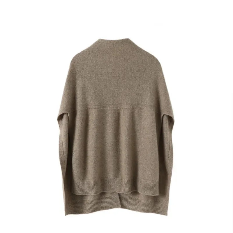 Gebreide dames omslagdoek van zachte stof – Lorena