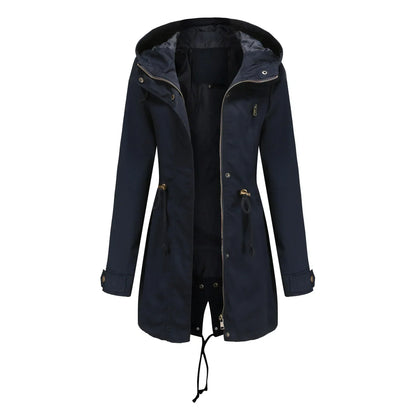Stijlvolle Dames Jas met Capuchon – Marielle
