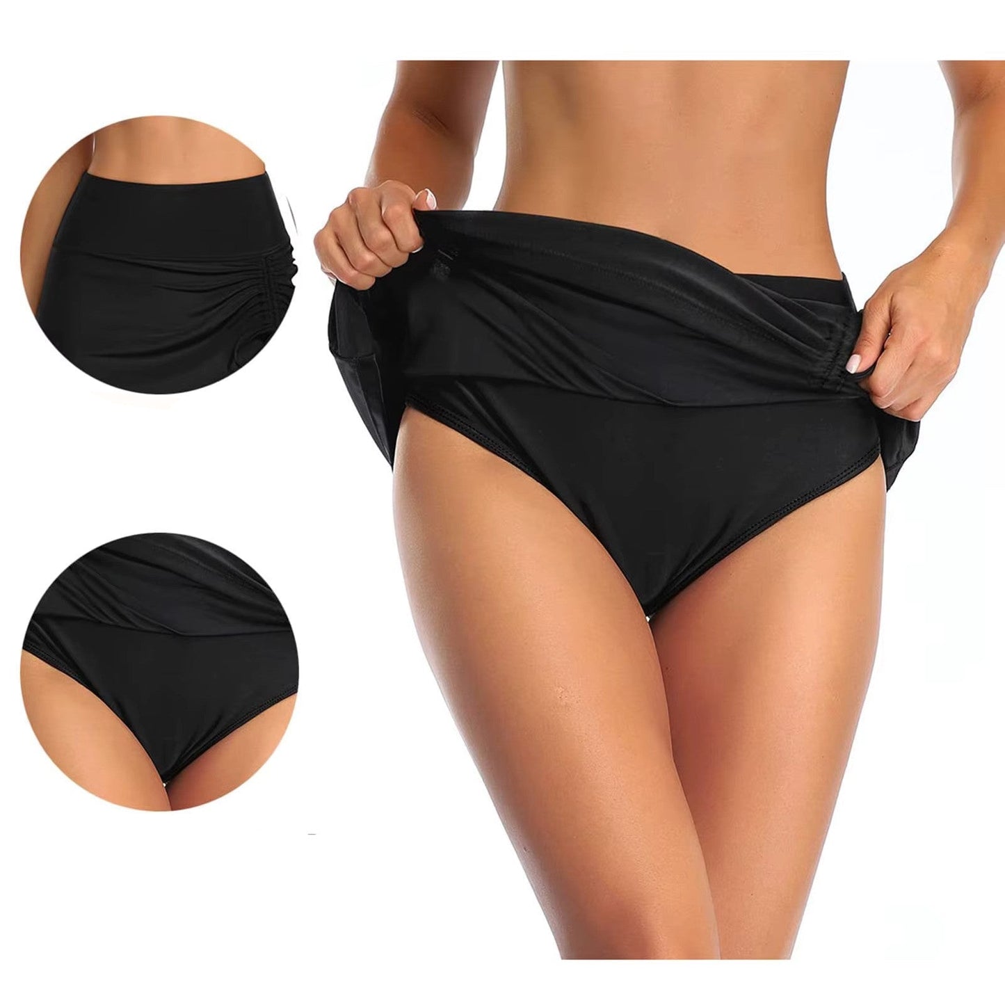 Dames Zwemshorts met Zijsplit – Liv