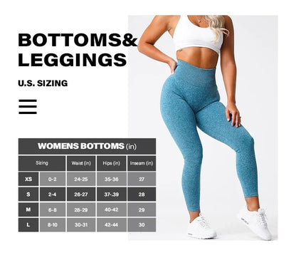 Naadloze Yoga Legging met Stretchband en Perfecte Pasvorm - Freya