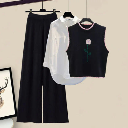 Dridelige Dames Winter Outfit Set met Spencer – Marisa