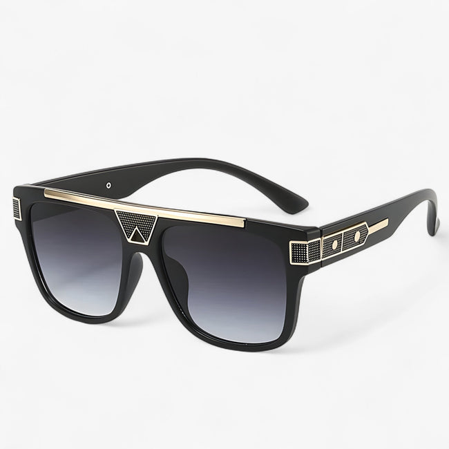 Vintage Piloten Zonnebril met Spiegelende Glazen – Aerion