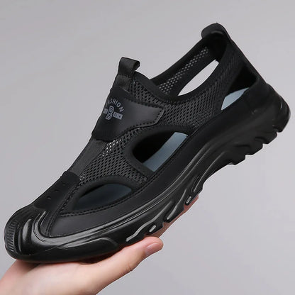 Ademende & Stijlvolle Mesh-Sandalen voor Heren – Leon