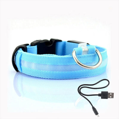 Hondenhalsband met LED Verlichting - GlowCollar