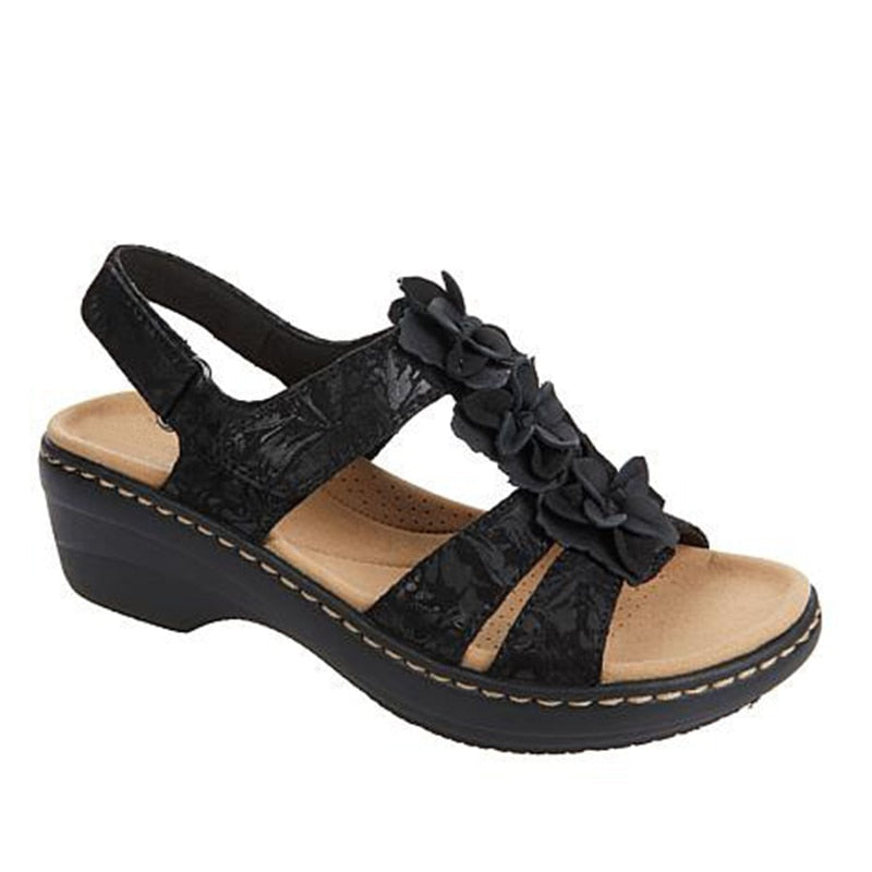 Retro Dames Zomersandalen - Aurelia