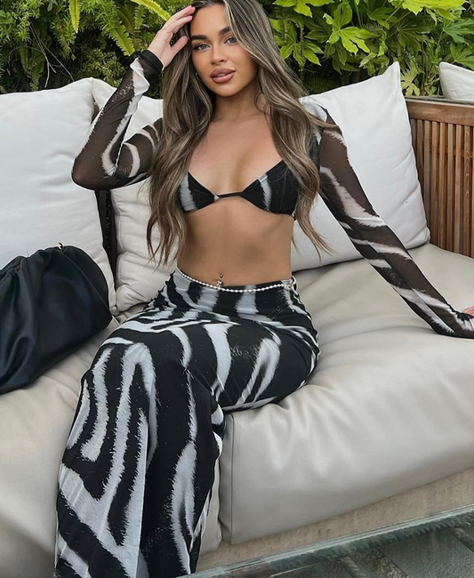 Gestreept Zomer-Set met Rok – Trendy & Femme – Melina