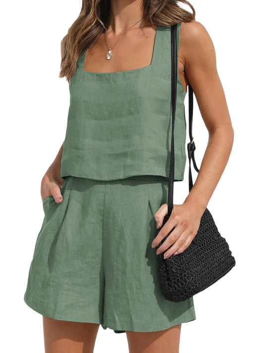 Tweedelig zomeroutfit met stijl - Emilia