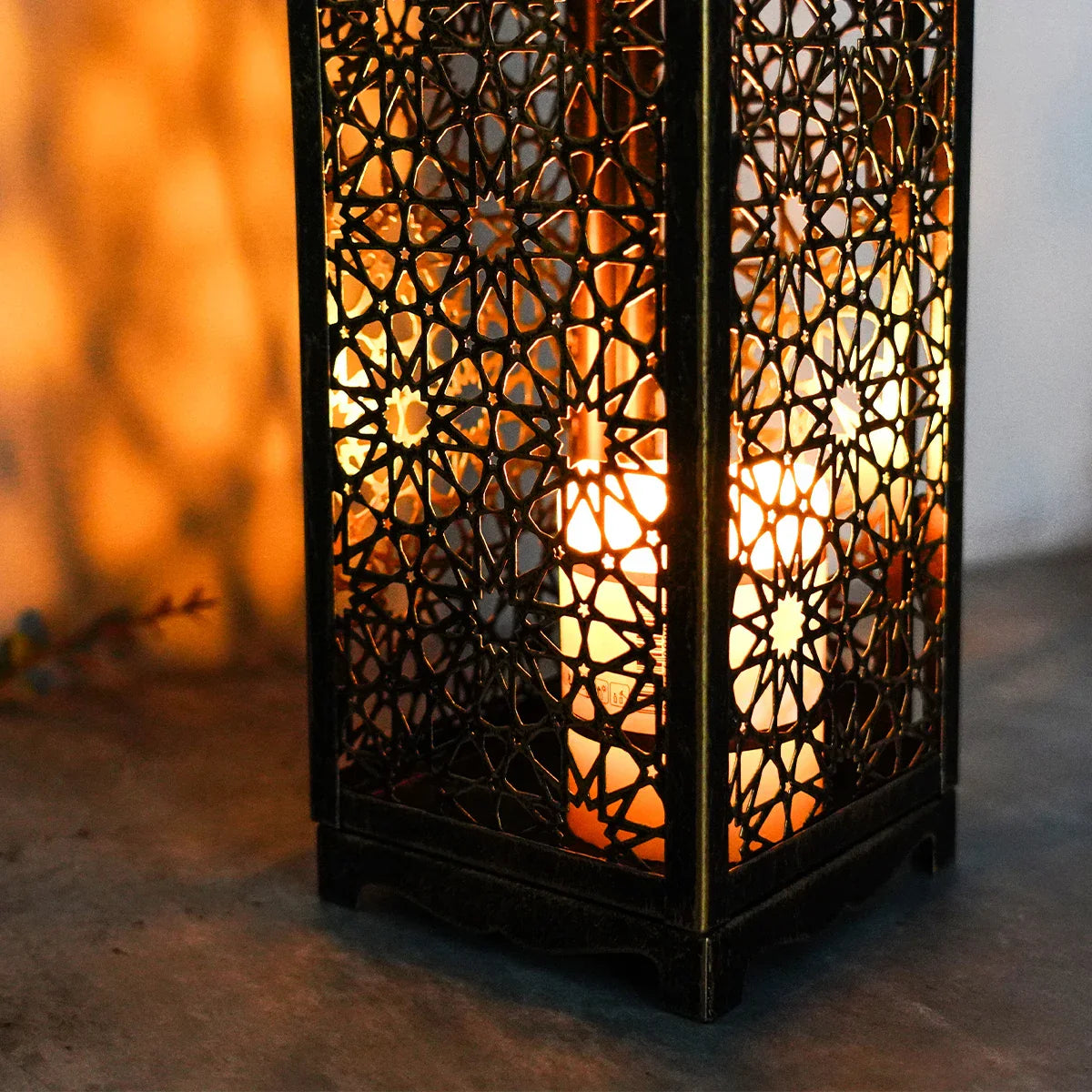 Bronzen Vintage Windlicht - Victor