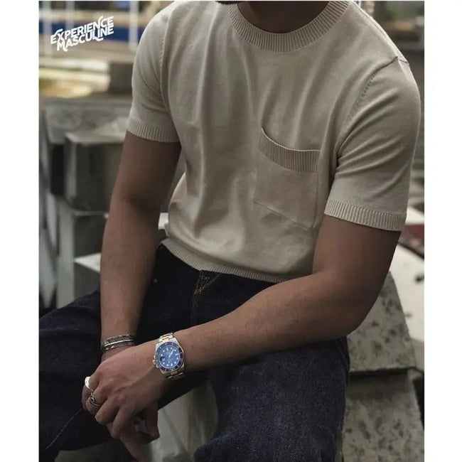 Slim Fit Heren Polo met rits – Fabrizio