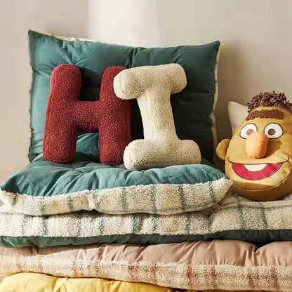 Decoratief Alfabetkussen – LetterLounge