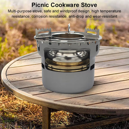 Compacte Campingkookplaat - HeatNest