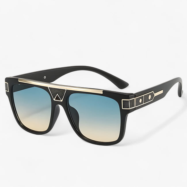 Vintage Piloten Zonnebril met Spiegelende Glazen – Aerion