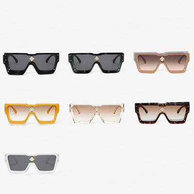 Spiegelende Punkzonnebril – Revik