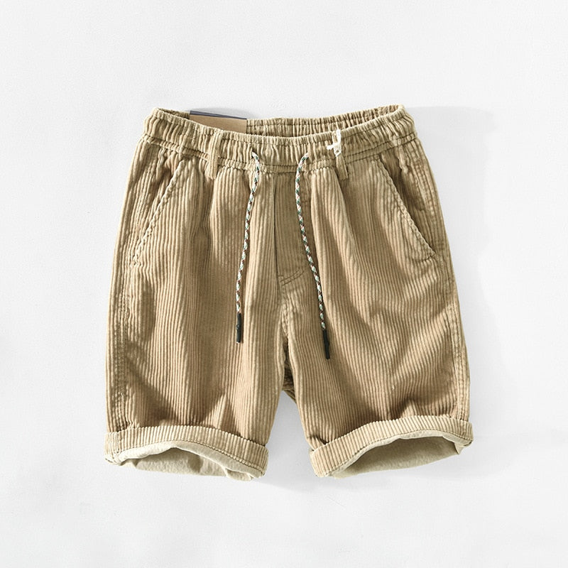 Retro Cordshorts voor heren met een comfortabele snit – Raul