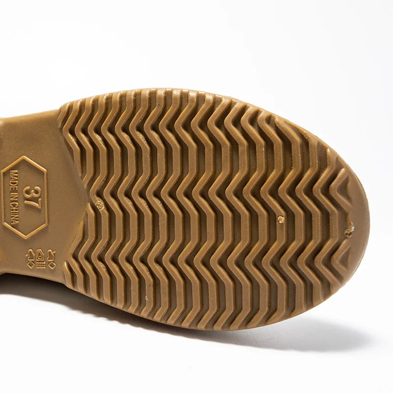 Dames regenlaarzen halfhoog & waterdicht met antislipzool – Nivara