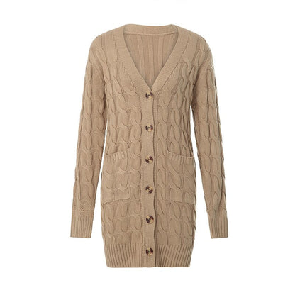 Gebreide dames cardigan met zakken – Noelle