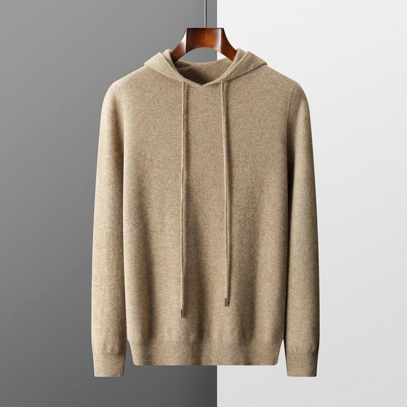Heren Hoodie van Merinowol – Cassiano