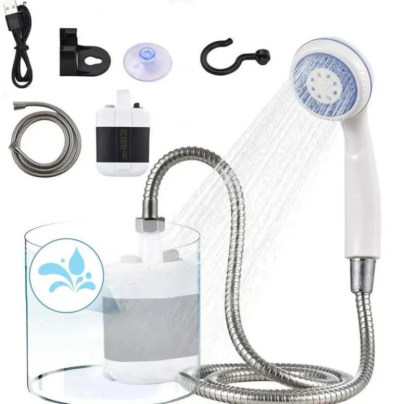 Schlauch Handbrause Mit Akku - NomadShower