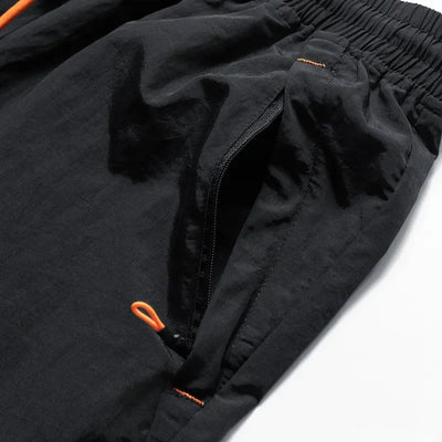 Heren Hardloopshorts met Mesh Binnenbroekje en Ritszakken – Nikoas