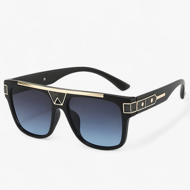 Vintage Piloten Zonnebril met Spiegelende Glazen – Aerion