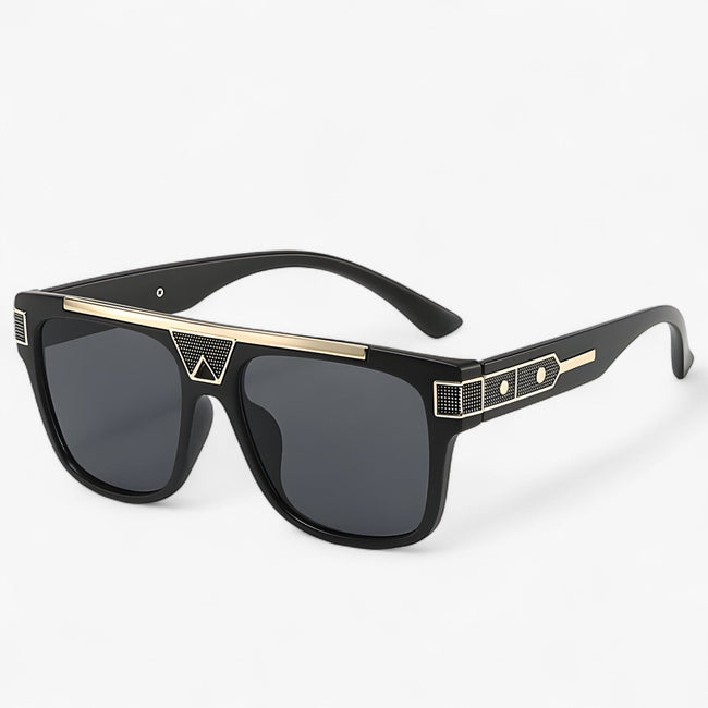 Vintage Piloten Zonnebril met Spiegelende Glazen – Aerion