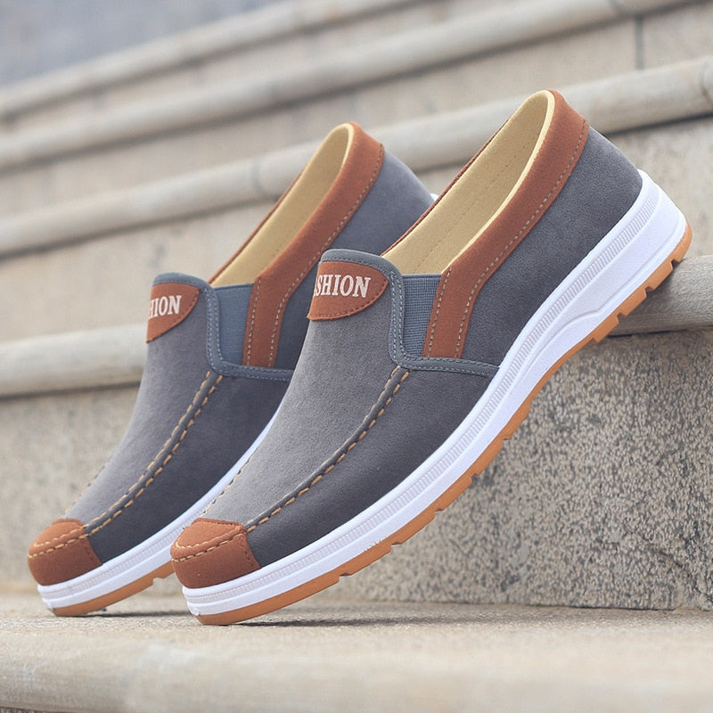 Heren Slip-On Canvas Schoenen – Matteo