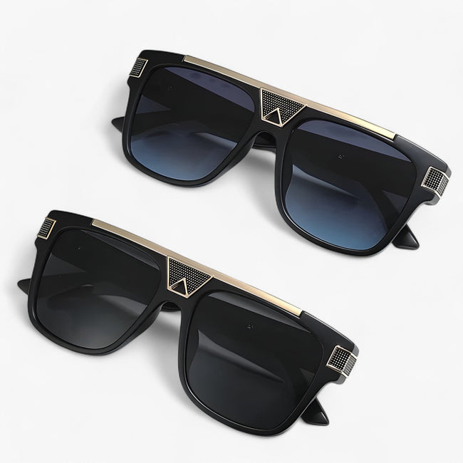 Vintage Piloten Zonnebril met Spiegelende Glazen – Aerion