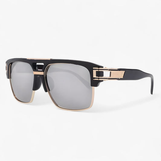 Spiegelende Retro Designer Zonnebril – Calvero