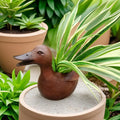 Eendenstandbeeld Bloempot - QuackyPlanter