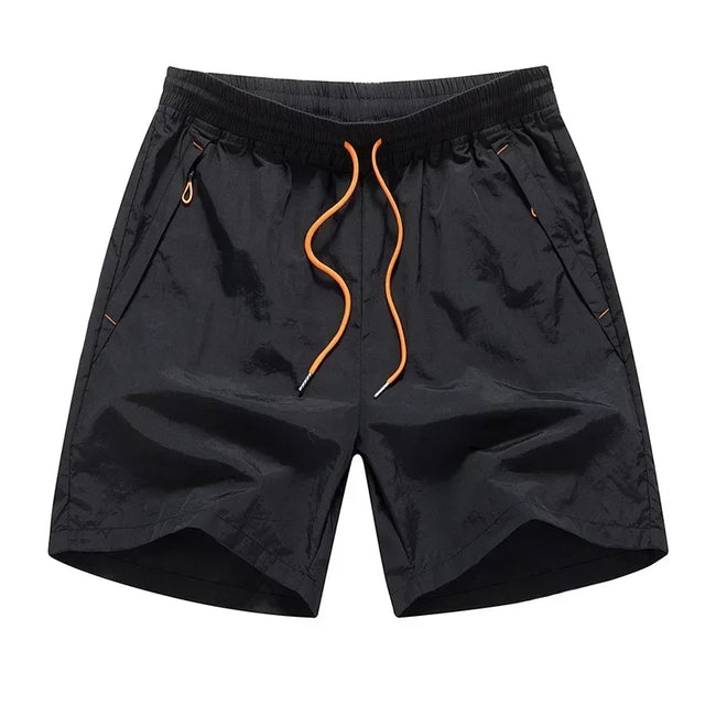 Heren Hardloopshorts met Mesh Binnenbroekje en Ritszakken – Nikoas