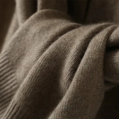 Gebreide dames omslagdoek van zachte stof – Lorena