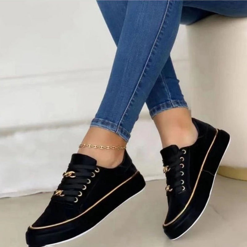 Comfortabele Slip-On dames sneakers in vrijetijds stijl - Melina