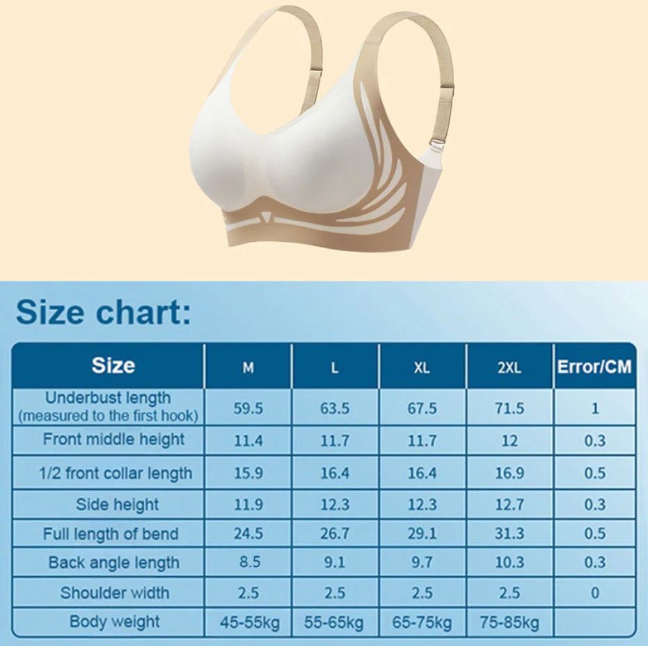 Beugelloze Push-up BH met Lift-Effect - Isabella